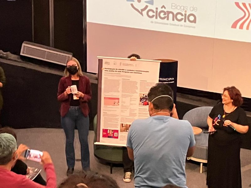 Ação “Pergunte aos Cientistas” é premiada em evento nacional