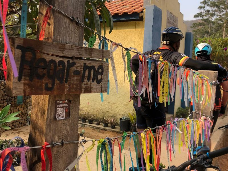 Caminhos da fé: primeiro dia de pedalada