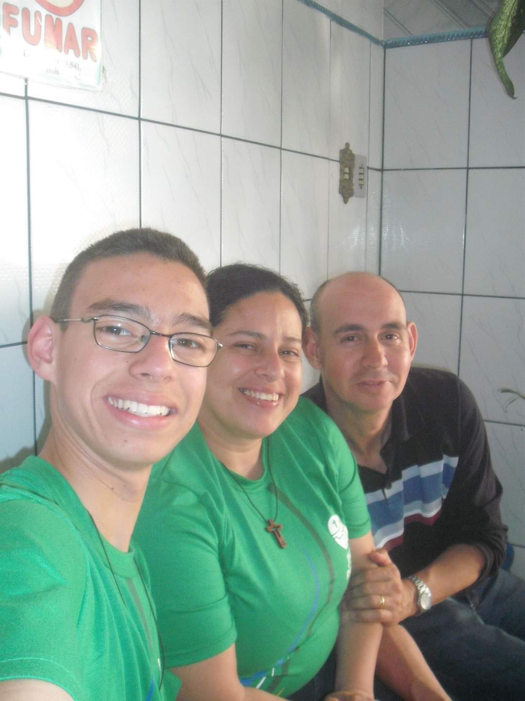 Lucas e sua família 