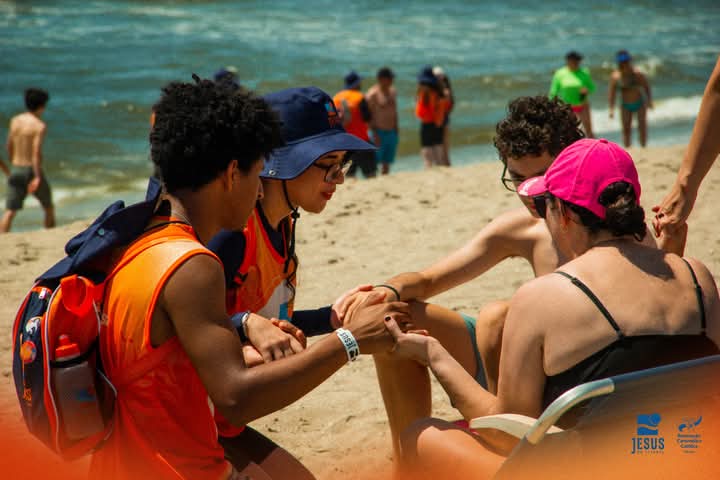 Missão Jesus no Litoral: a evangelização que transforma vidas no verão